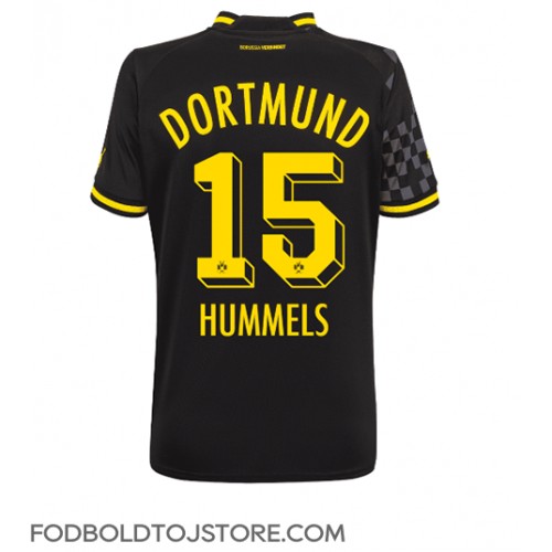 Borussia Dortmund Mats Hummels #15 Udebanetrøje Dame 2022-23 Kortærmet